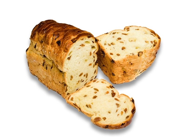 Rozijnenbrood heel